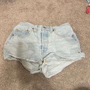 Levi jean shorts